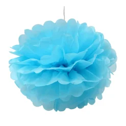 Pompón Color Azul 25 cm