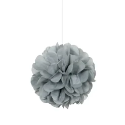 Pompón Plata 40 cm