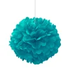 Pompón Turquesa 40 cm