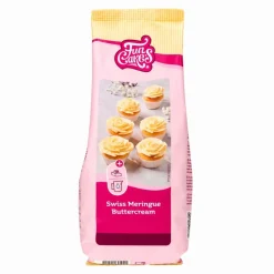 Preparado para Buttercream de Merengue Suizo 800 gr - Funcakes