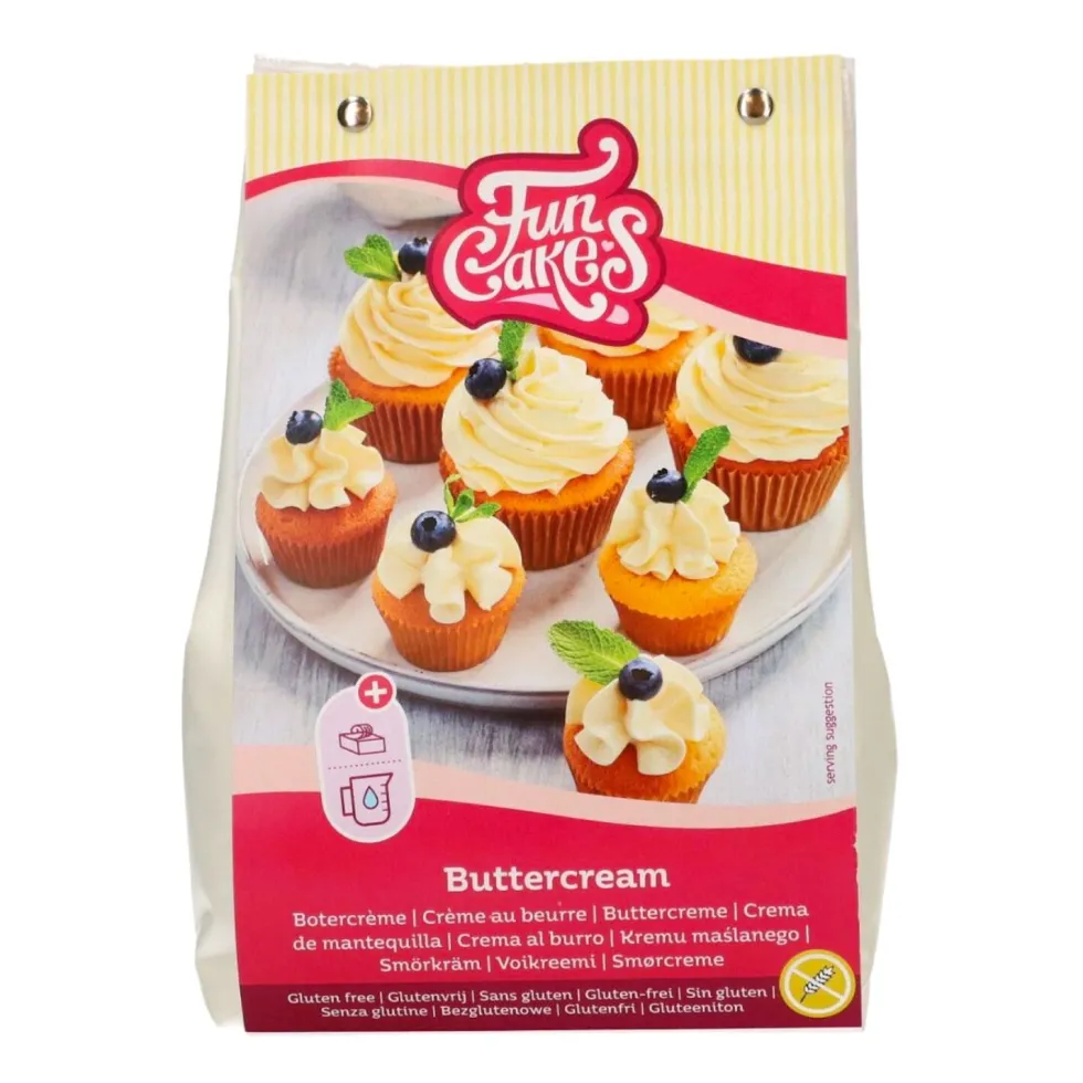 Preparado para Buttercream 500 gr - Sin Gluten - Funcakes