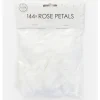 Pétalos de Rosa Color Blanco 144 ud