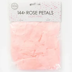 Pétalos de Rosa Color Rosa Claro 144 ud