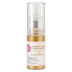 Purpurina Comestible en Polvo Dorada Brillante 10 gr - Pastkolor