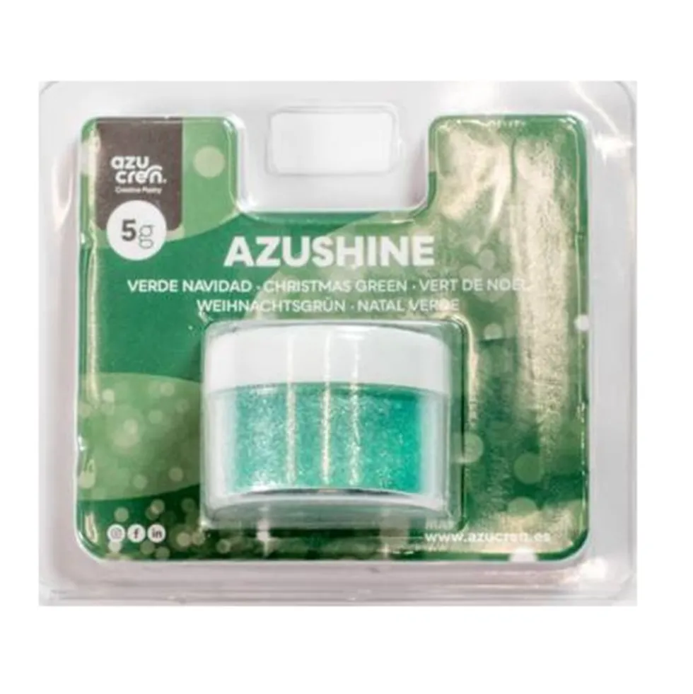 Purpurina Comestible Verde Acebo 5 gr