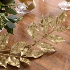 Rama Decorativa Oro Brillante 80 cm