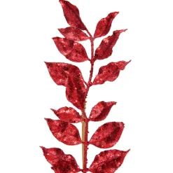Rama Decorativa Rojo Brillante 80 cm
