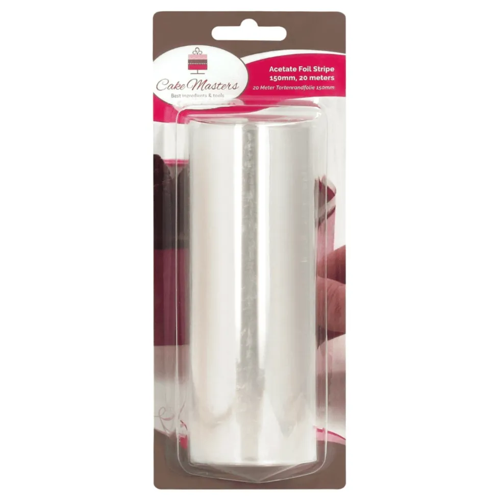Rollo de Acetato 15 cm x 20 mt - Cake Masters