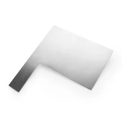 Scraper alisador de acero angulo recto N2