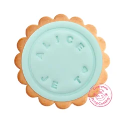 Sello para Galletas Personalizadas - Scrapcooking