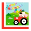 Servilletas de Papel Animales de la Granja 20 ud