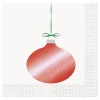 Servilletas de Papel Coctail Bola Navidad 16 ud