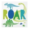 Servilletas de Papel Dinosaurio Azul y Verde 16 ud