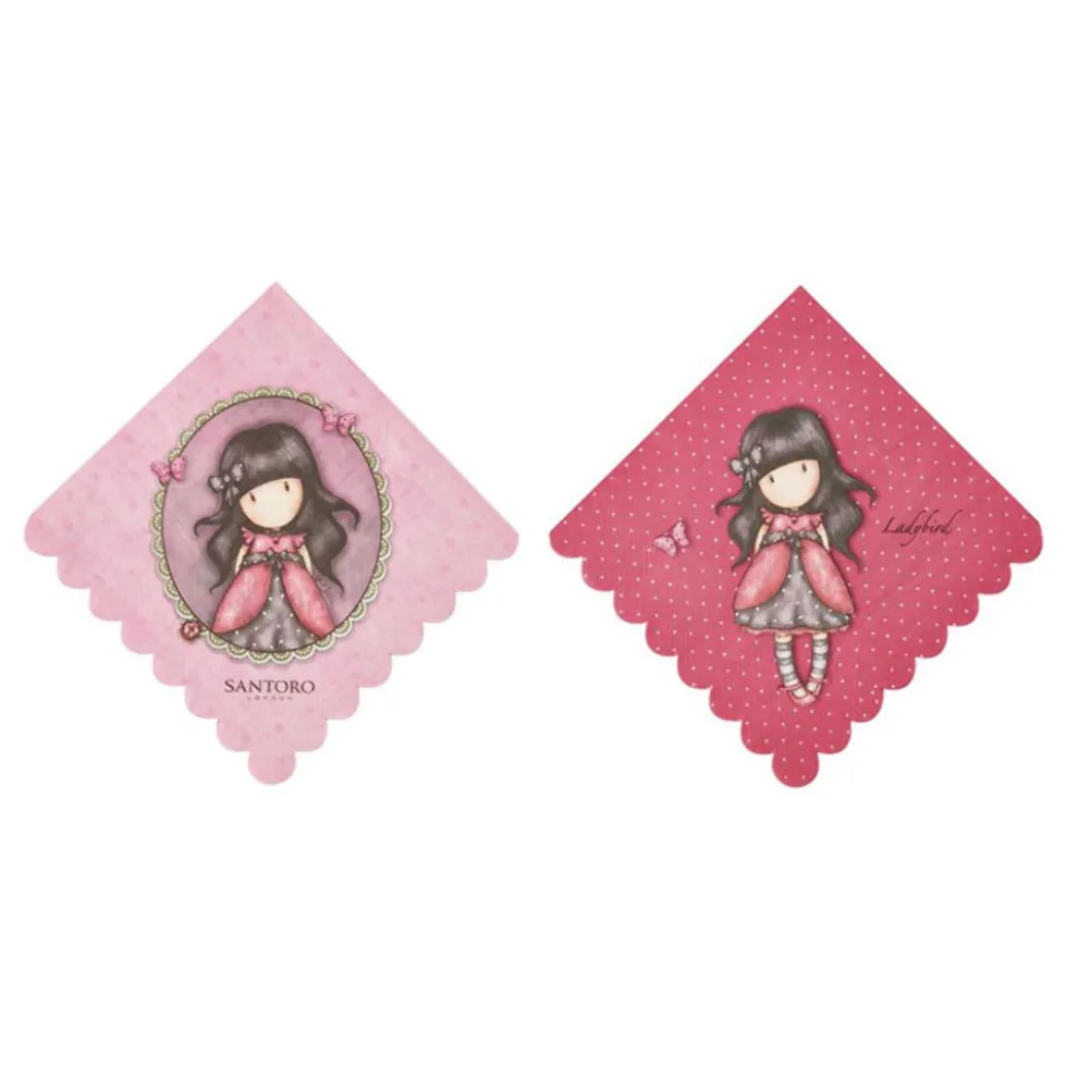 Servilletas de Papel Gorjuss Rosas 8 ud