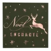Servilletas de Papel Navidad Encantada Khaki 20 ud
