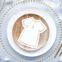 Servilletas Vestido Comunión 16 cm 20 ud