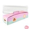 Set Bandeja Blanca + Caja para Brazo de Gitano - 38,5 x 13 cm