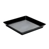 Set 12 Bandejas Negras 13 cm