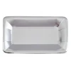 Set 8 Bandejas Plata Metalizado 23 cm