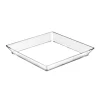 Set 12 Bandejas Transparentes 13 cm