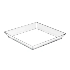 Set 12 Bandejas Transparentes 13 cm