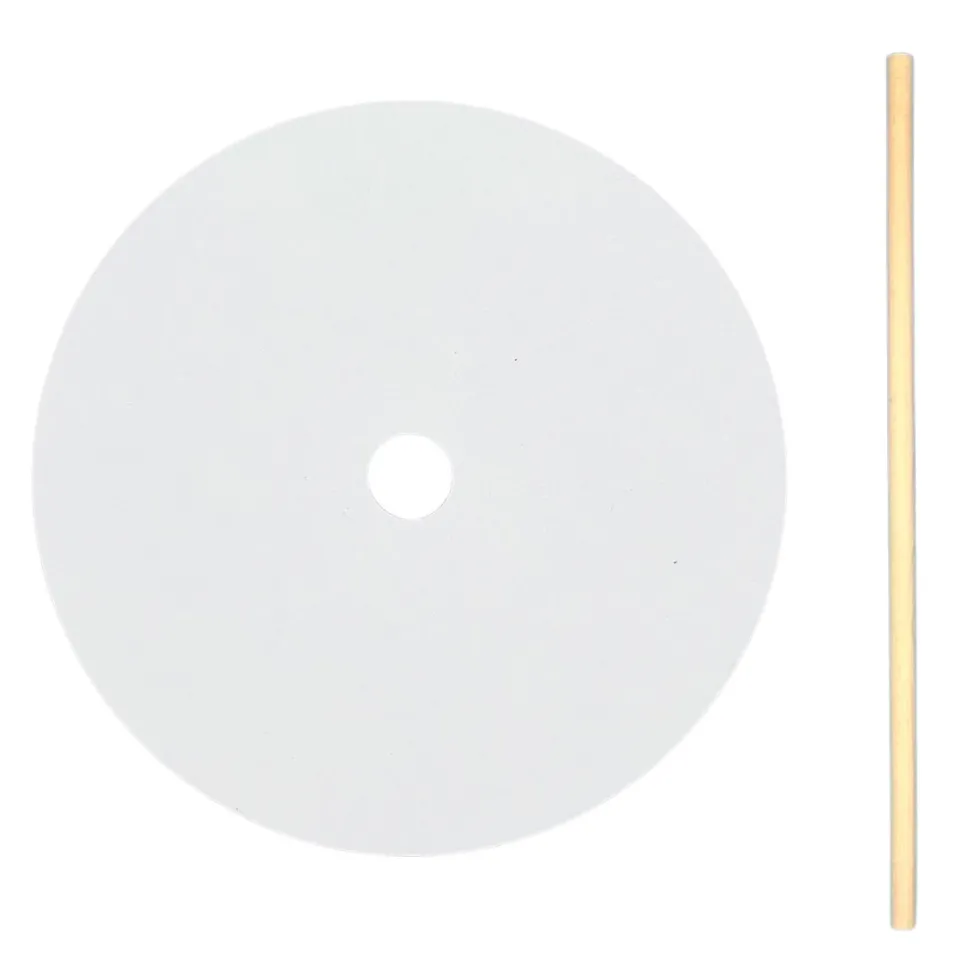 Set Bases de Madera 30 cm x 6 mm Grosor + Palos 30 cm 2 ud - En Papiers