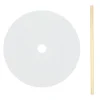 Set Bases de Madera 25 cm x 6 mm Grosor + Palos 30 mm 2 ud - En Papiers