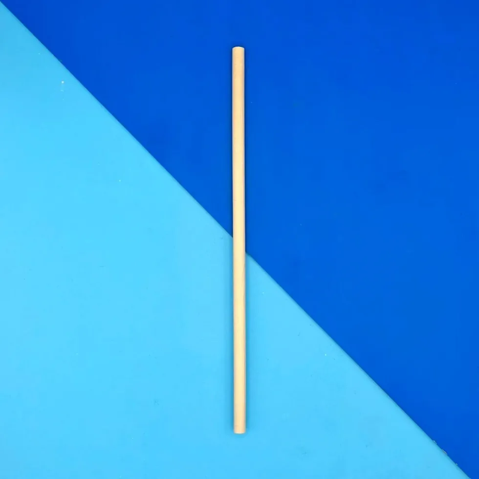 Set Bases de Madera 25 cm x 6 mm Grosor + Palos 30 mm 2 ud - En Papiers