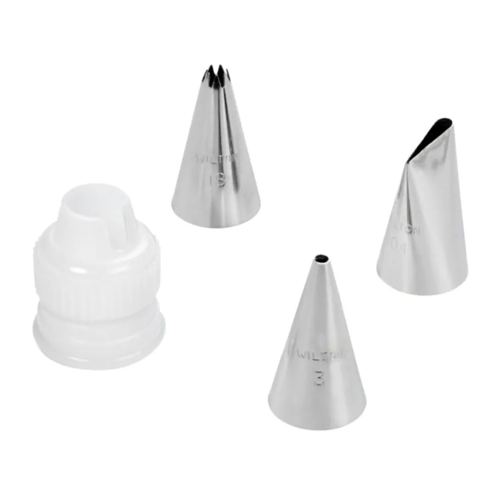 Set Boquillas con Adaptador 4 pcs - Wilton