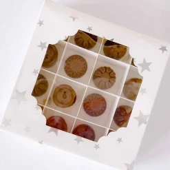 Set 5 Cajas para Dulces Estrellas 16 Cavidades