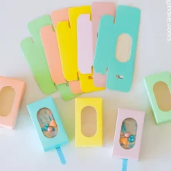 Set Cajas para Helados Azul Pastel 10 ud - Simply Making