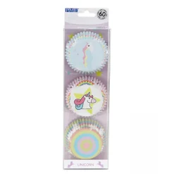 Set Capsulas Cupcake Unicornio 60 ud - PME