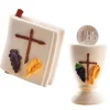 Set Comunión Cáliz y Biblia de Azúcar 12 ud