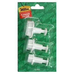 Set Cortadores con Expulsor Bolas Árbol de Navidad 3 ud