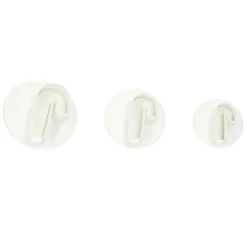 Set Cortadores con Expulsor Bastones de Caramelo 3 ud - Wilton