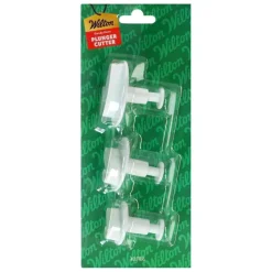 Set Cortadores con Expulsor Bastones de Caramelo 3 ud - Wilton