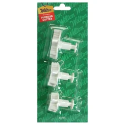 Set Cortadores con Expulsor Copos de Nieve 3 ud - Wilton