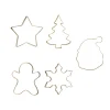 Set 5 Cortadores de Galletas Navideños