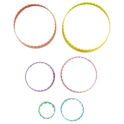 Set Cortadores Doble Cara Círculos 6 ud - Wilton