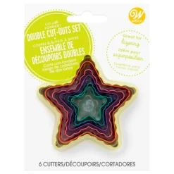 Set Cortadores Doble Cara Estrellas - Wilton
