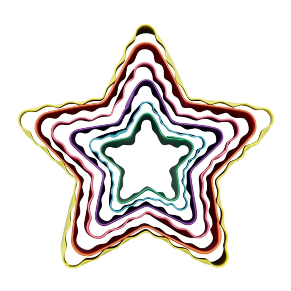 Set Cortadores Doble Cara Estrellas - Wilton