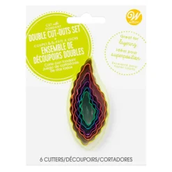 Set Cortadores Doble Cara Hojas 6 ud - Wilton