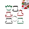 Set 7 cortadores Formas Navideñas