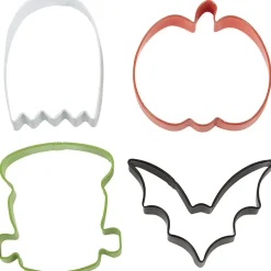 Set 4 Cortadores Galletas Halloween