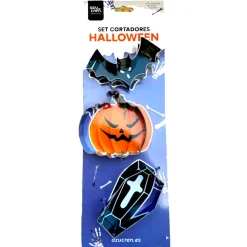 Set 3 Cortadores Halloween