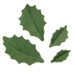 Set 3 Cortadores Hoja de Acebo