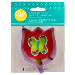 Set Cortadores Metálicos Flor y Mariposa - Wilton