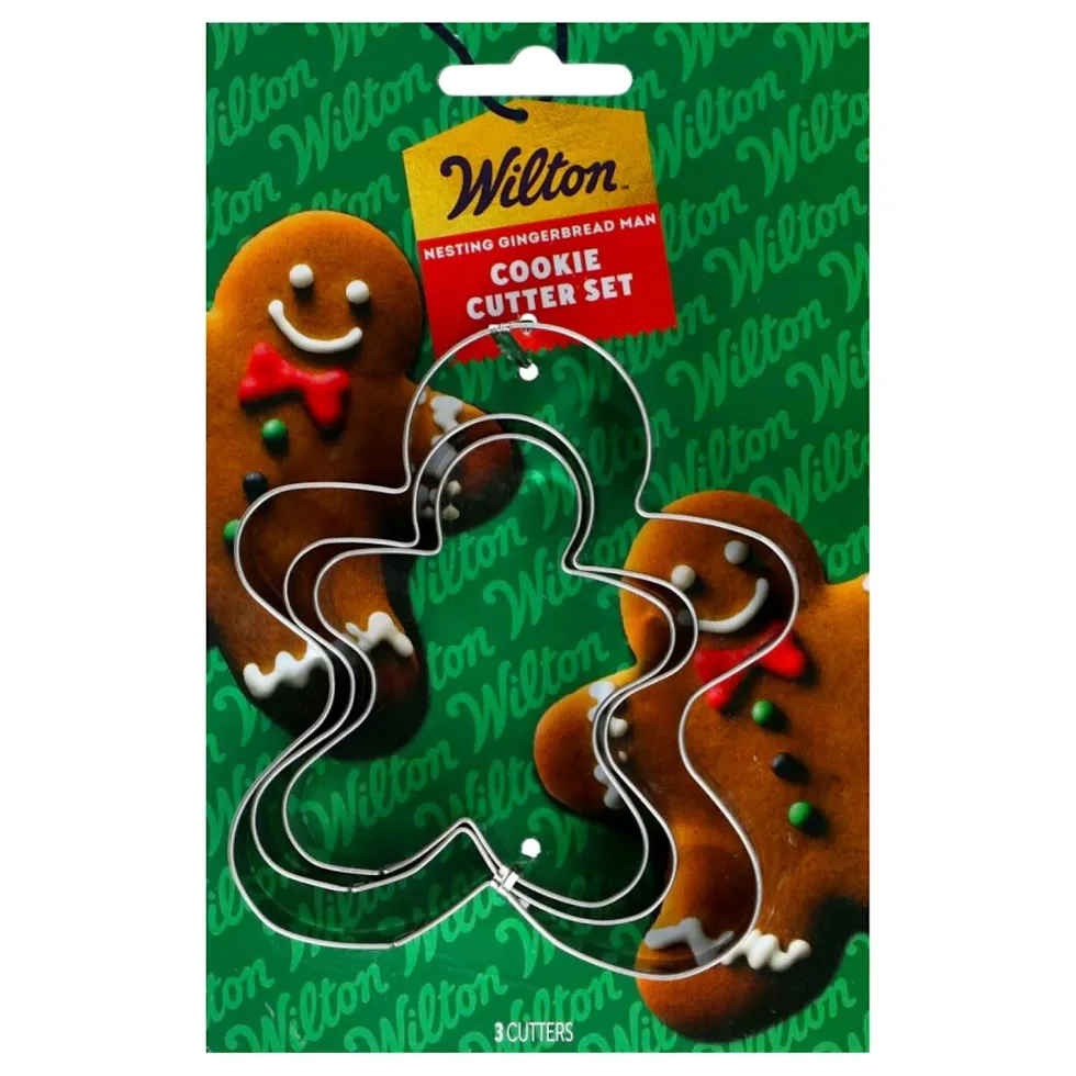 Set Cortadores Muñecos de Jengibre 3 ud - Wilton