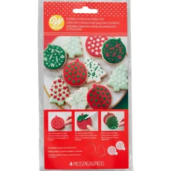 Set 2 Cortadores Navidad con Stencil