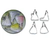 Set 4 Cortadores Novia